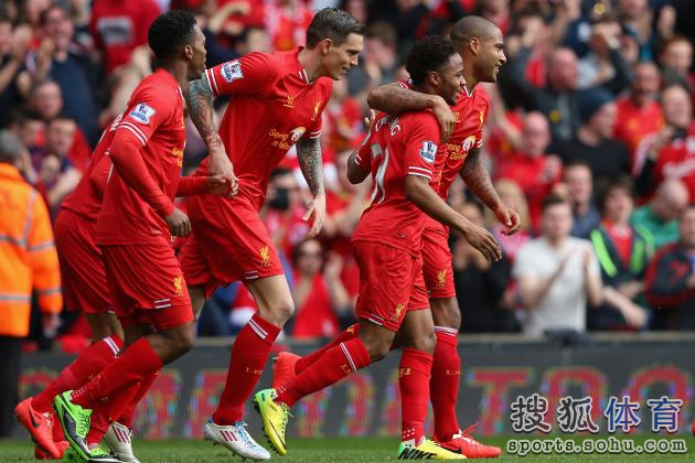 利物浦主场大胜热刺稳固榜首位置